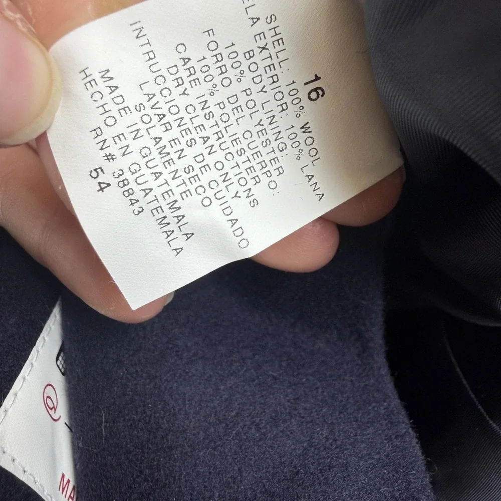 Rothschild pea coat